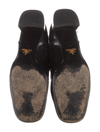 Prada Patent Leather Chelsea Boots