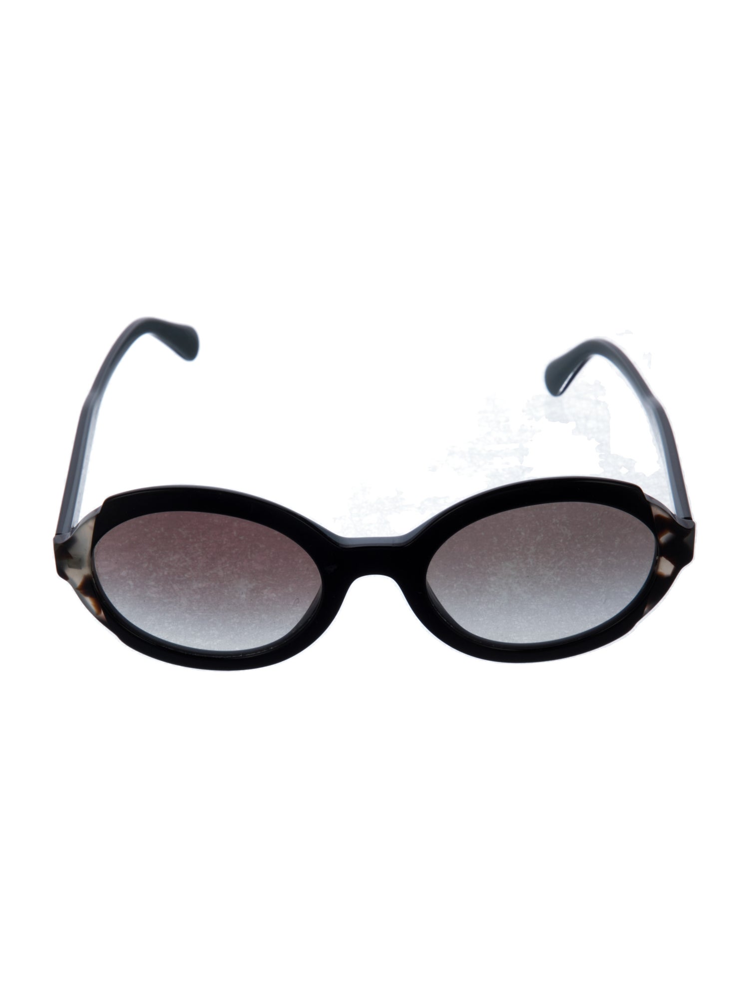 Prada Round Gradient Sunglasses