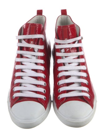Prada Patent Leather Sneakers