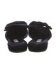 Prada Velvet Bow Accents Mules