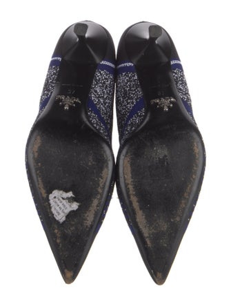 Prada Printed D'Orsay Pumps