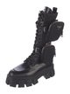 Prada Leather Combat Boots