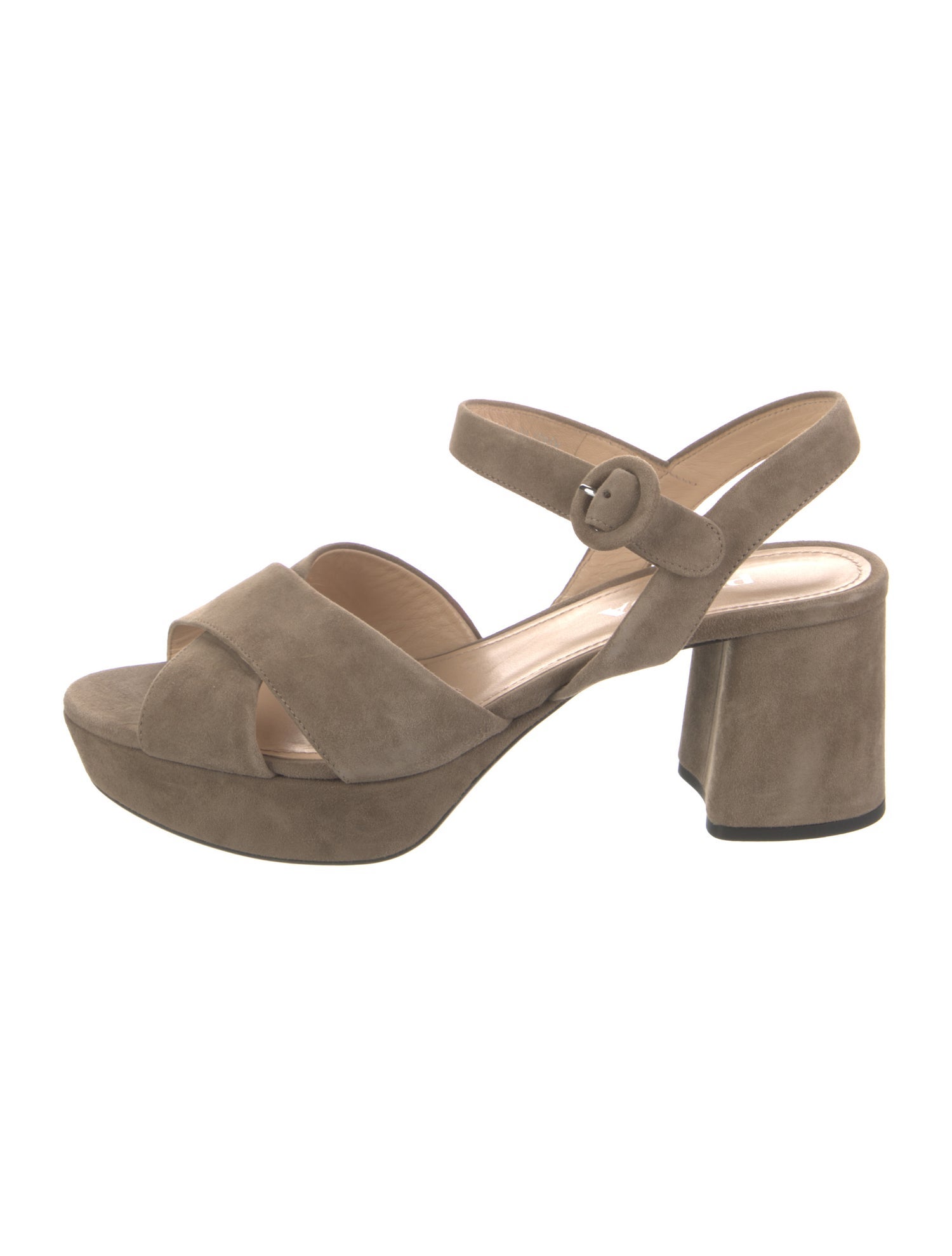 Prada Suede Slingback Pumps