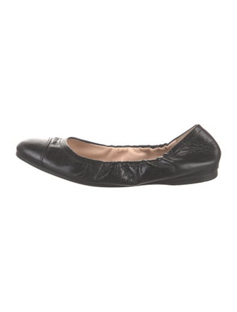Prada Leather Ballet Flats