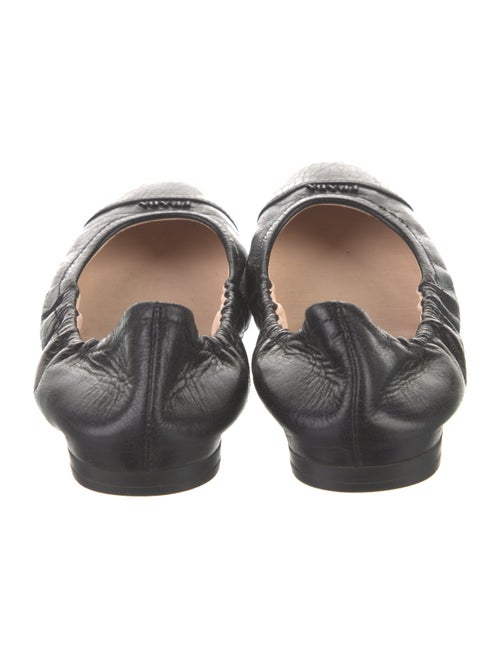 Prada Leather Ballet Flats