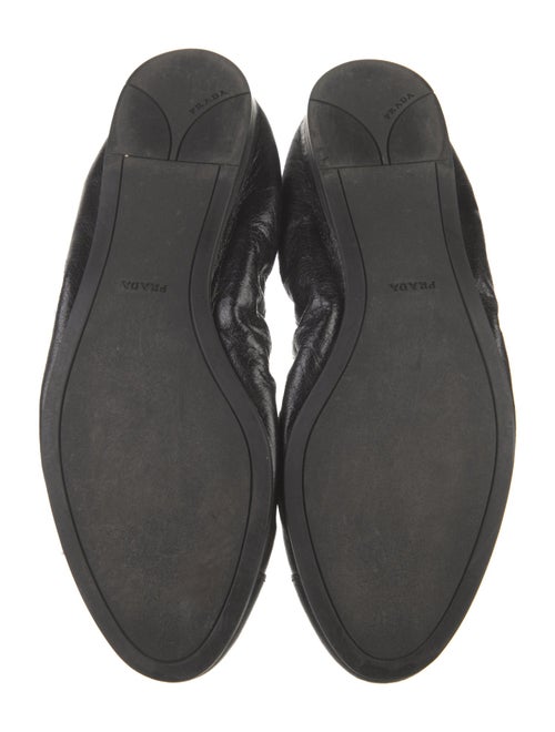 Prada Leather Ballet Flats
