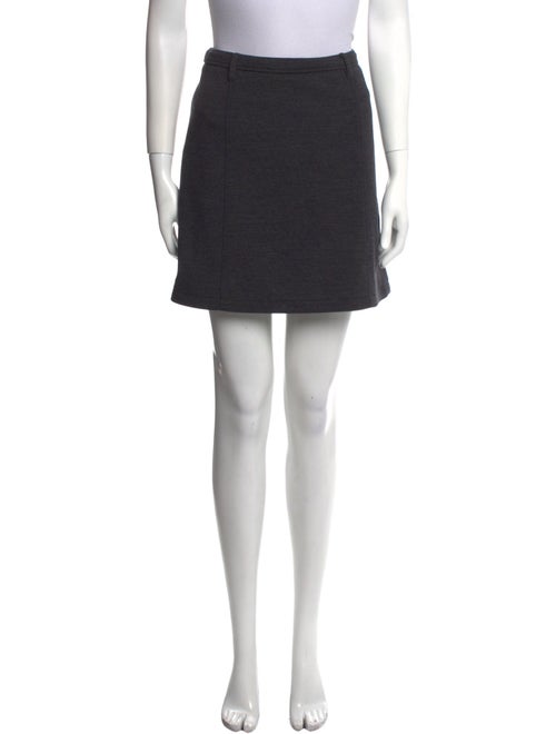 Prada Wool Mini Skirt