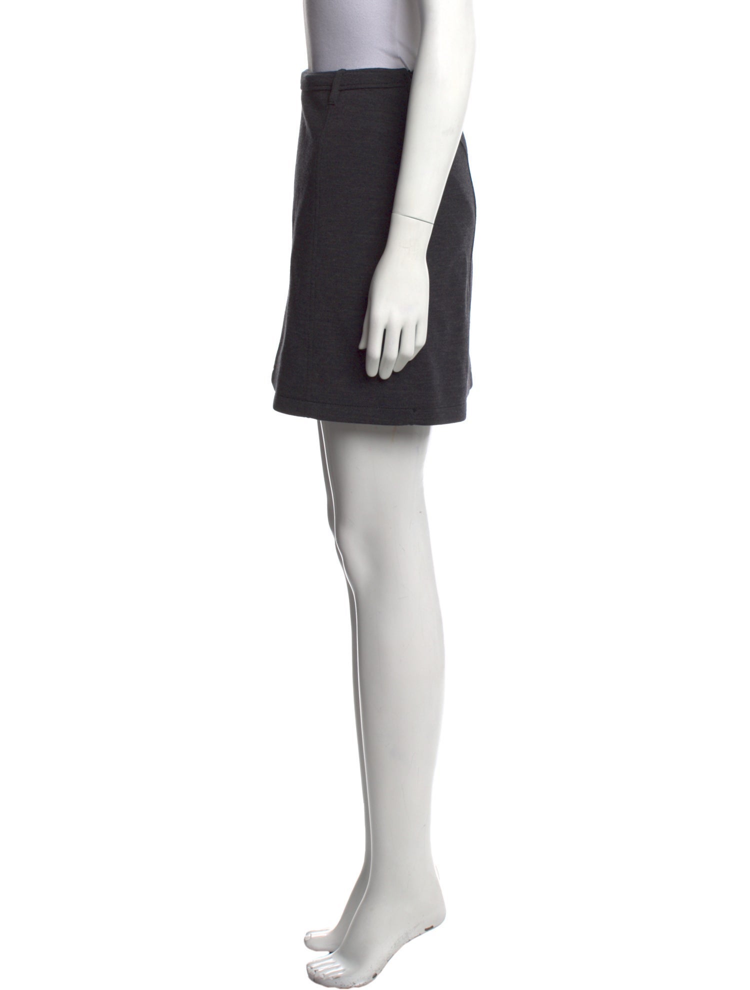 Prada Wool Mini Skirt