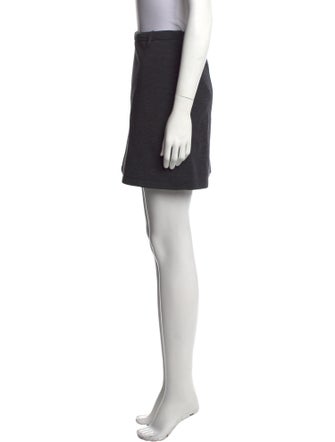 Prada Wool Mini Skirt