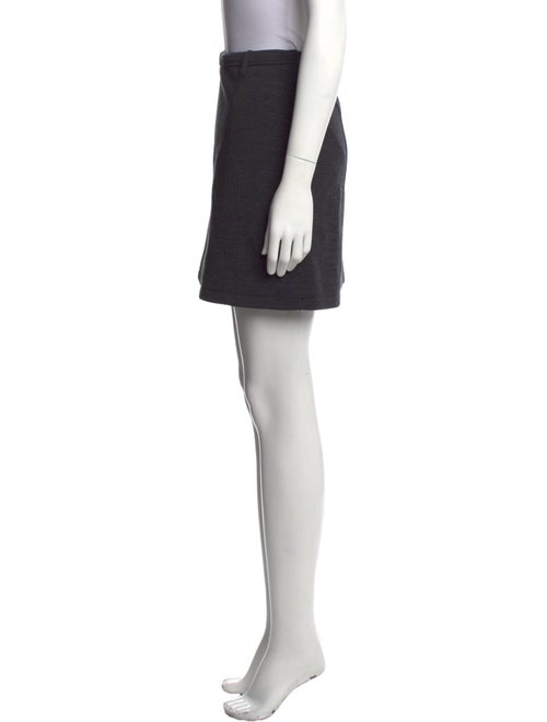 Prada Wool Mini Skirt