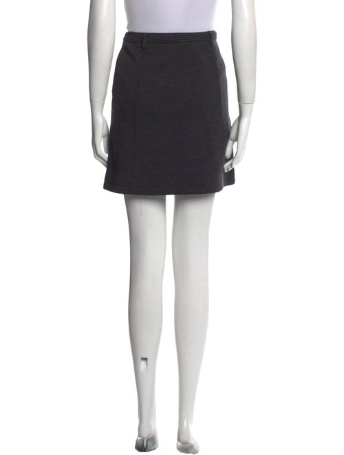 Prada Wool Mini Skirt