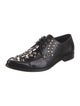 Prada Leather Lasercut Accents Oxfords