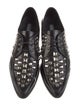 Prada Leather Lasercut Accents Oxfords