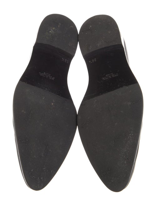 Prada Leather Lasercut Accents Oxfords