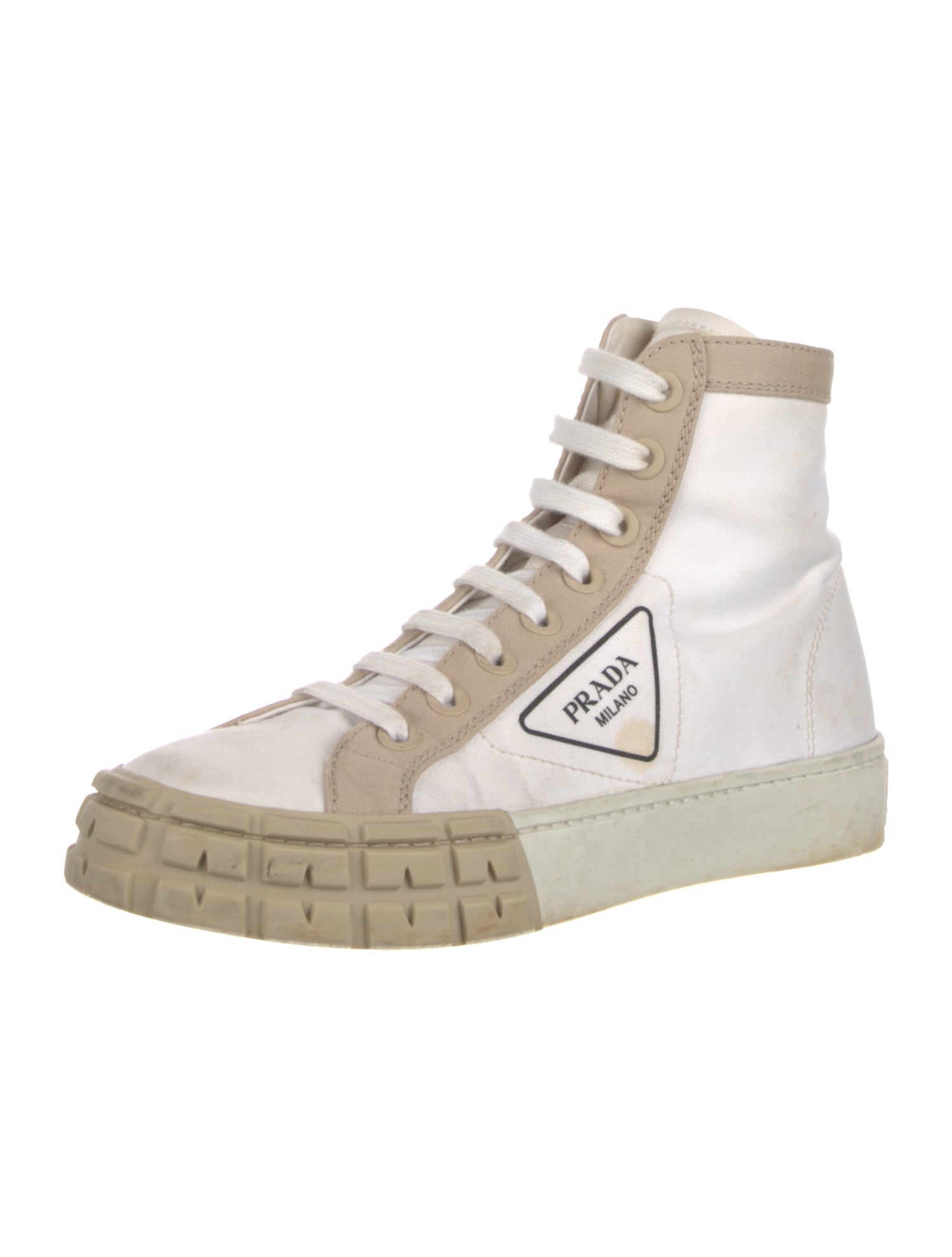 Prada Canvas Athletic Sneakers