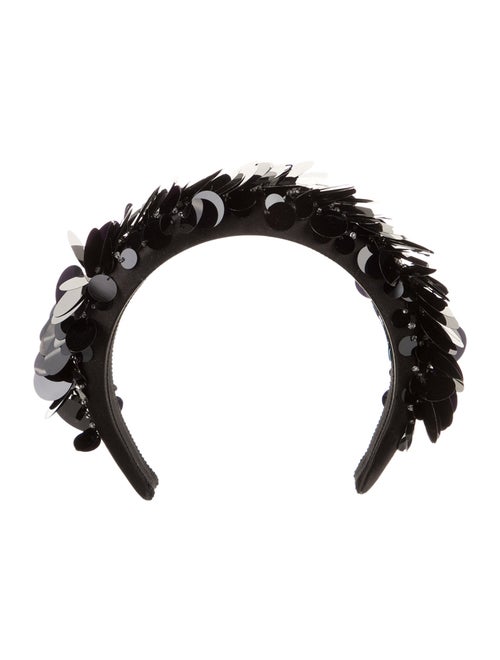 Prada sequin embellished headband