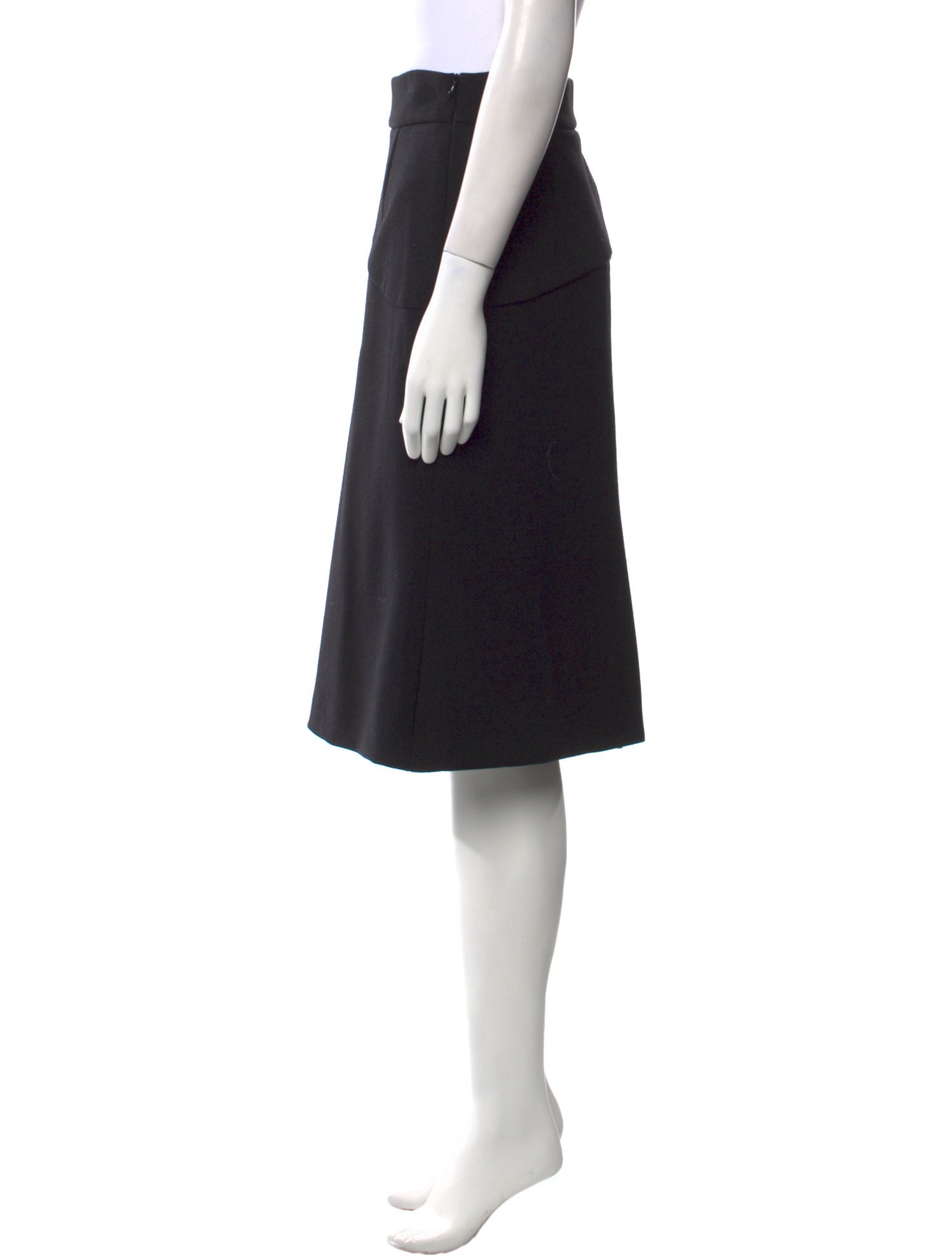 Prada Wool Knee-Length Skirt