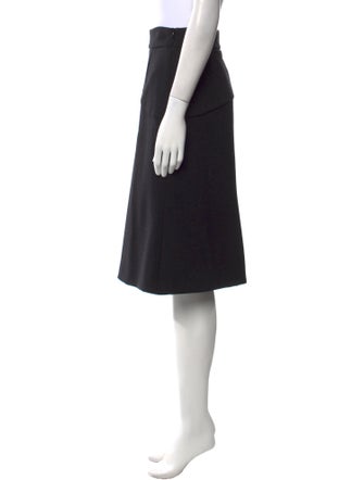 Prada Wool Knee-Length Skirt