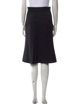 Prada Wool Knee-Length Skirt