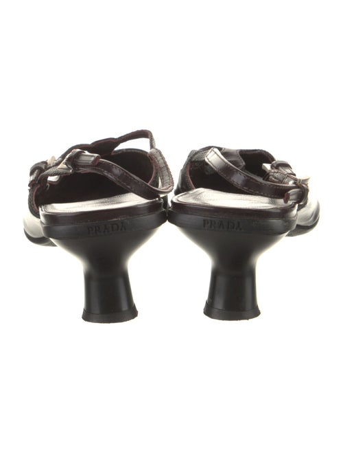 Prada Leather Slingback Pumps