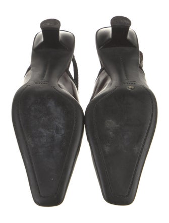 Prada Leather Slingback Pumps