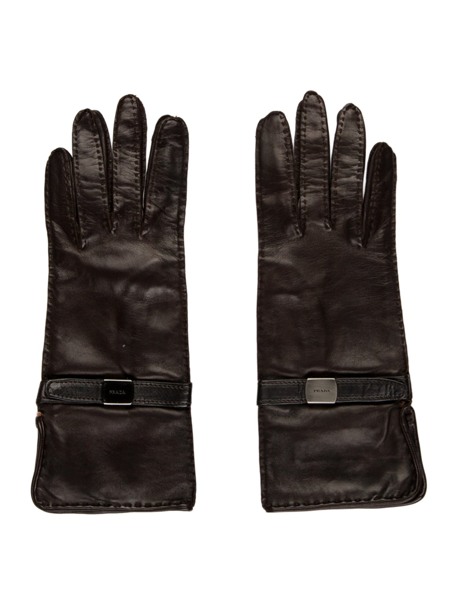Prada Leather Gloves