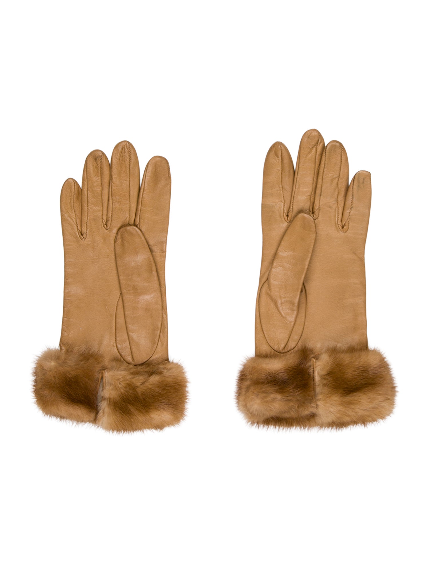 Prada Leather Winter Gloves