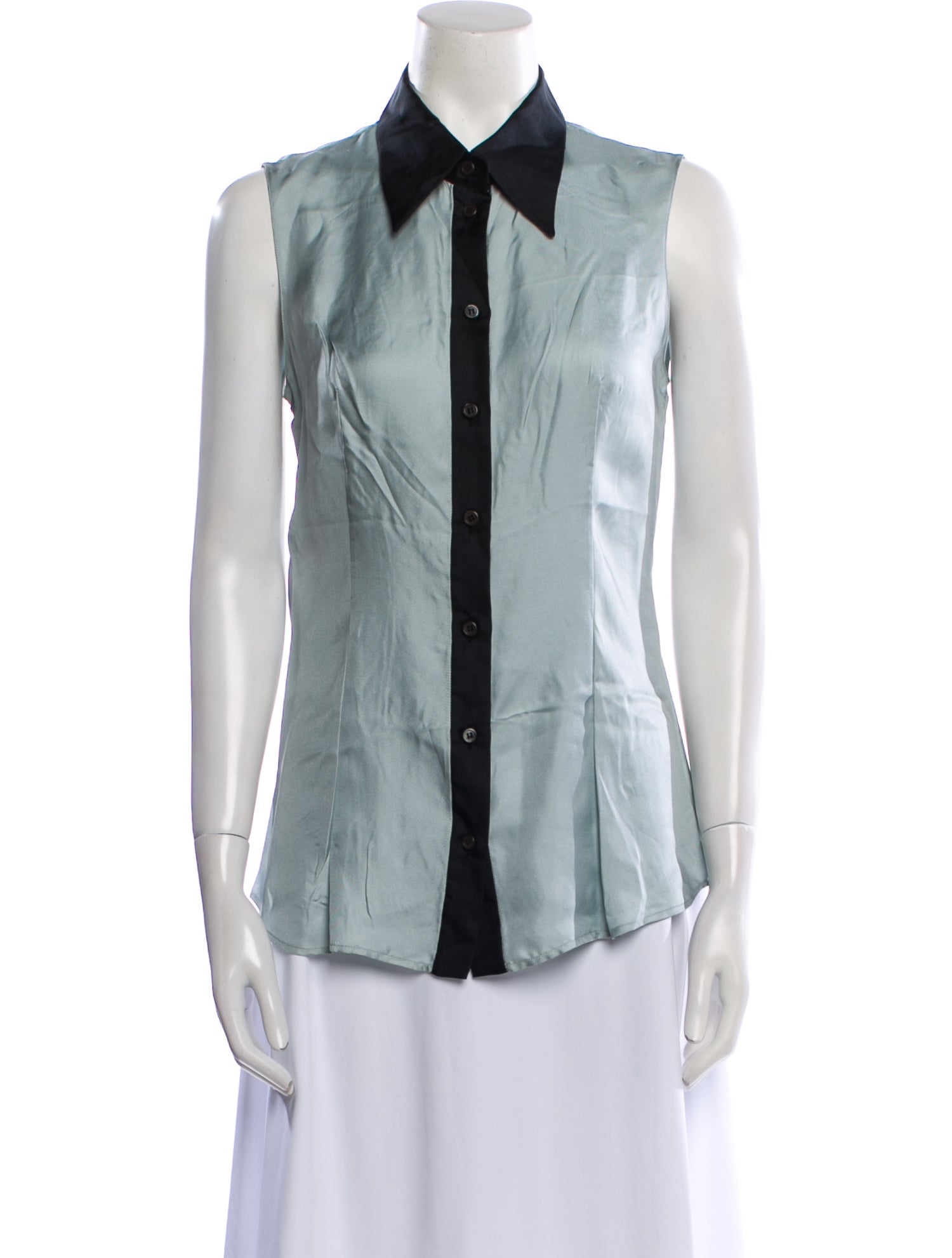 Prada Vintage 2010 Button-Up Top