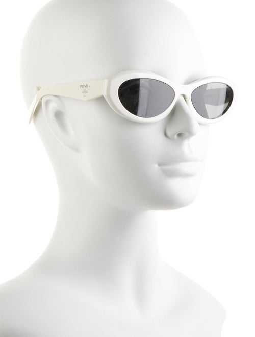 Prada Cat-Eye Tinted Sunglasses