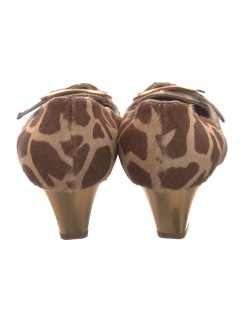 Prada Ponyhair Animal Print Pumps