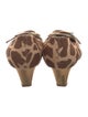 Prada Ponyhair Animal Print Pumps