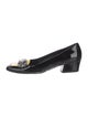 Prada Patent Leather Studded Accents Pumps