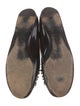Prada Patent Leather Studded Accents Flats