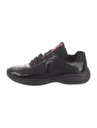 Prada Patent Leather Sneakers