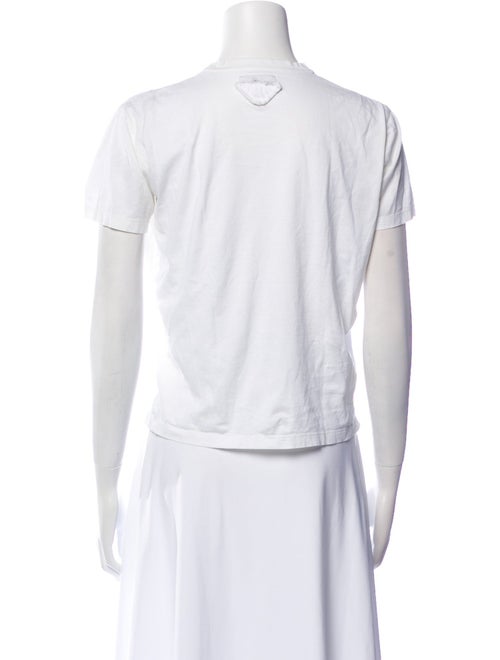 Prada Crew Neck Short Sleeve T-Shirt