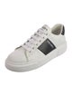 Prada Leather Colorblock Pattern Sneakers