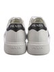 Prada Leather Colorblock Pattern Sneakers