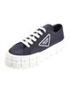Prada Nylon Graphic Print Sneakers
