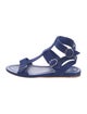 Prada Suede T-Strap Sandals