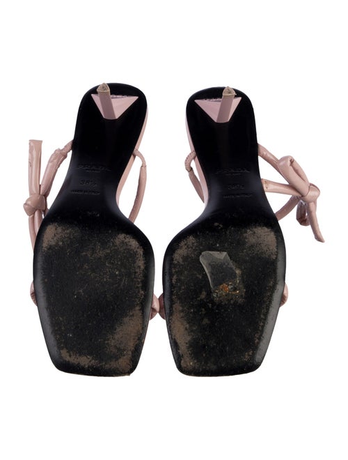 Prada Patent Leather Slides