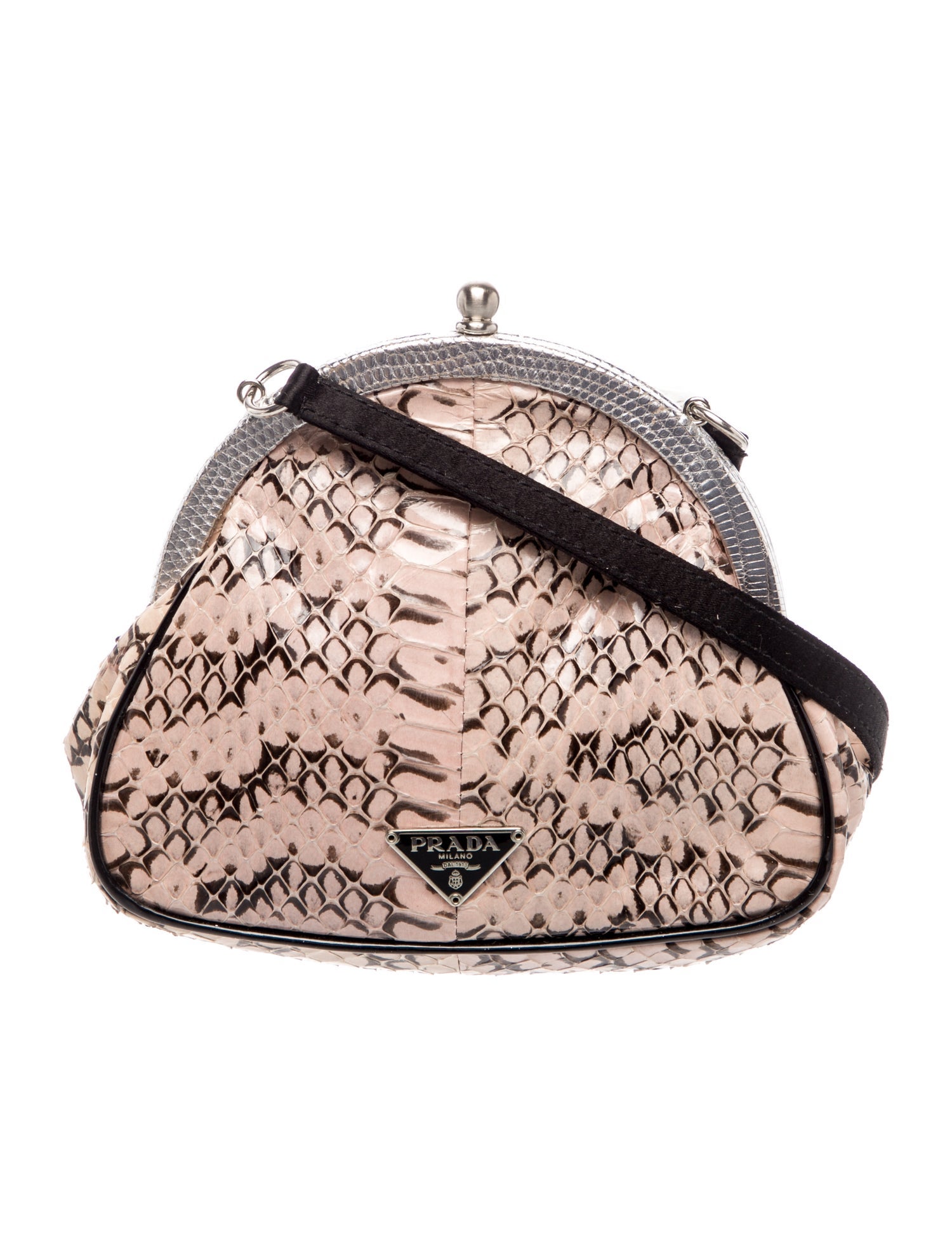 Prada Snakeskin Evening Bag