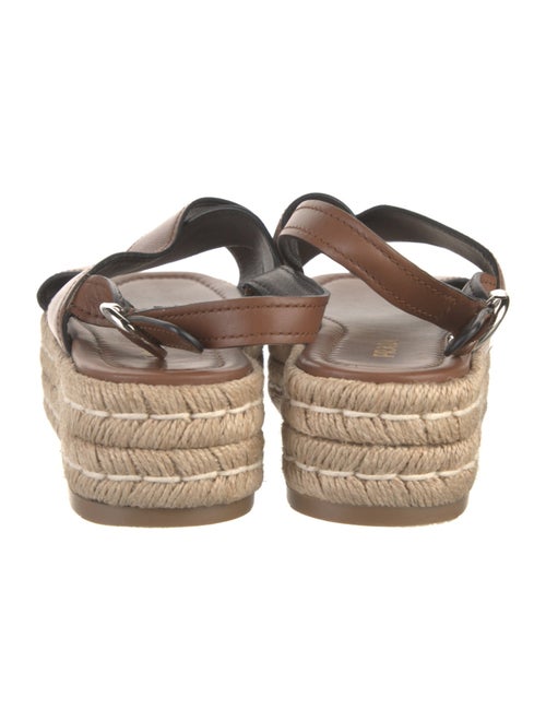 Prada Leather Espadrilles