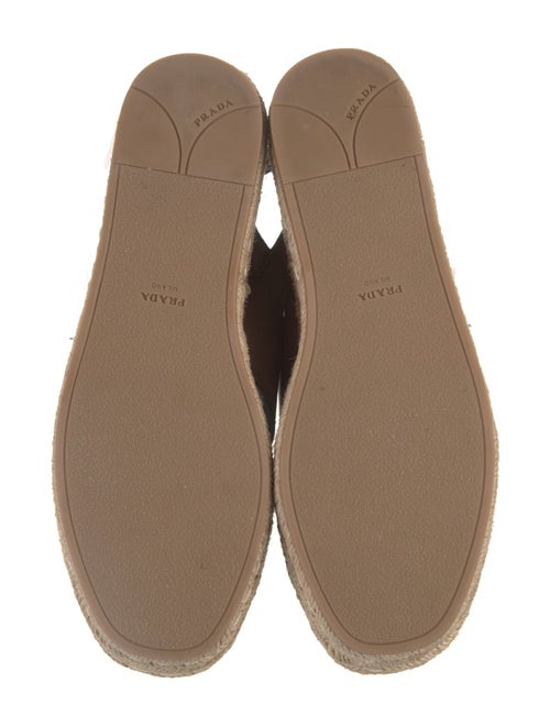 Prada Leather Espadrilles