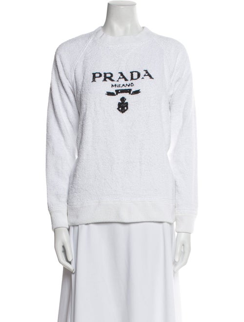 Prada 2021 Graphic Print Sweatshirt