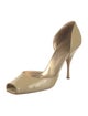 Prada Patent Leather D'Orsay Pumps