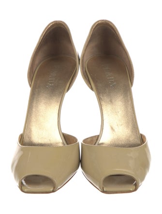 Prada Patent Leather D'Orsay Pumps