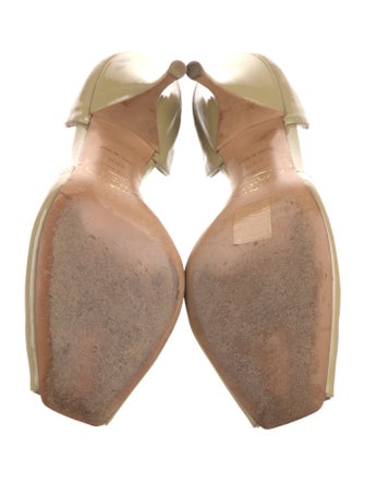 Prada Patent Leather D'Orsay Pumps