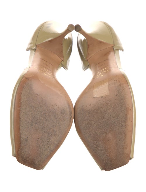 Prada Patent Leather D'Orsay Pumps