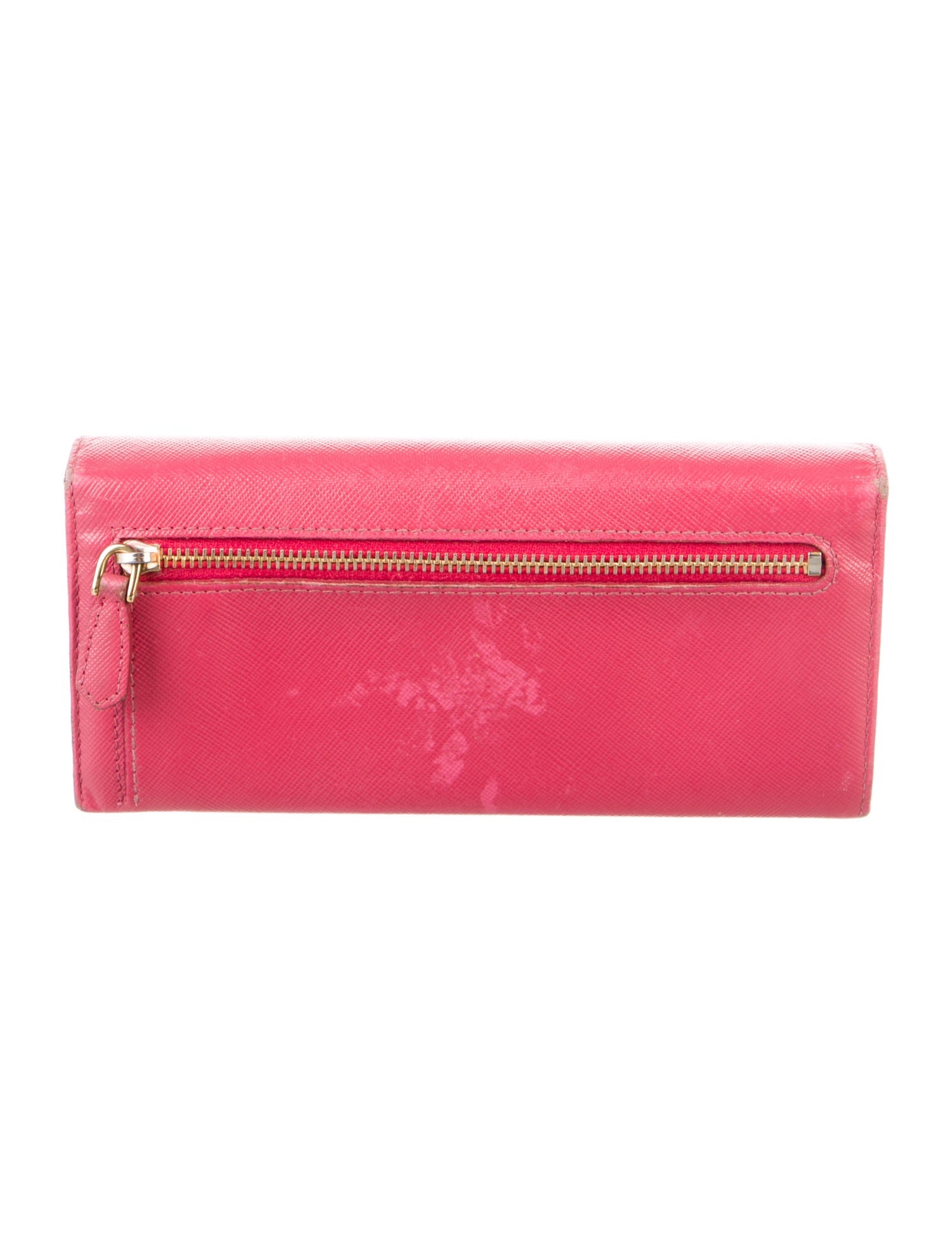 Prada Saffiano Cuir Leather Wallet