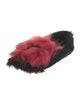 Prada Fur Moccasins